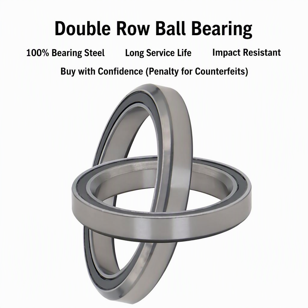 Bicycle Headset Press-Fit Double Sealed Bearing for Machined 44-44 44-55 44-56 Aluminum Alloy MTB Road Fixie Folding Bike