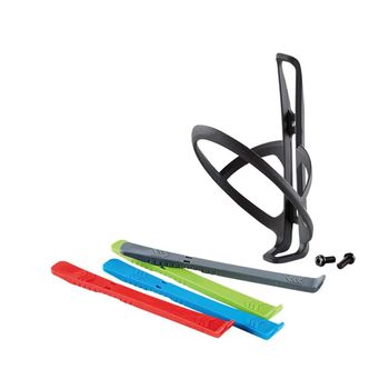 2-in-1 Bottle Holder with Tire Lever Carbon Texture