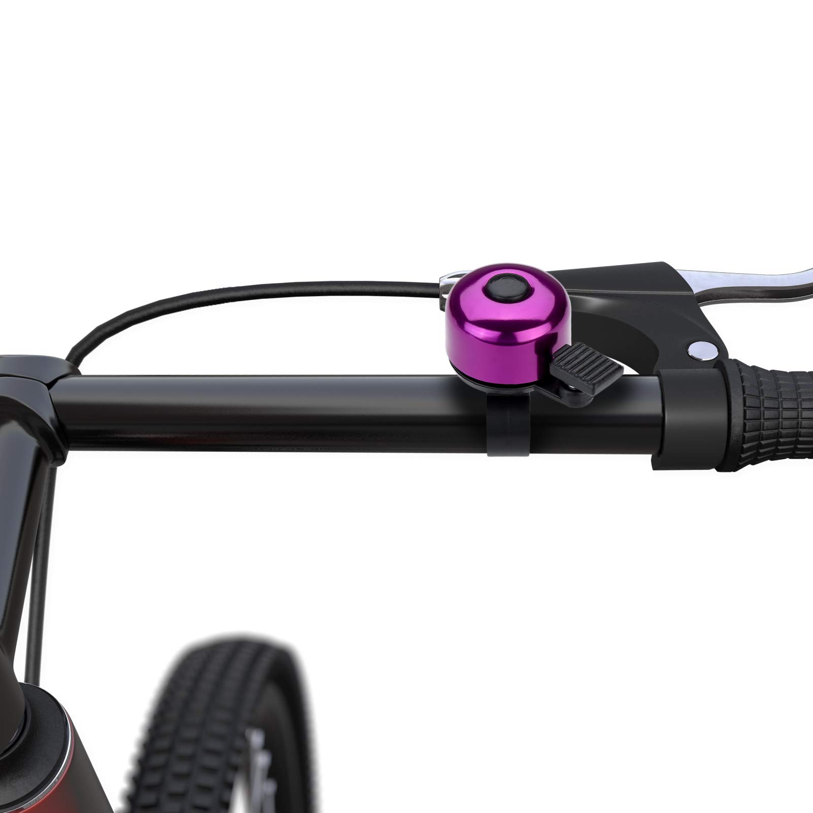 OEM Aluminum Alloy Bicycle Bell Press-down Impact Type-Durable Eco-Friendly Lightweight Rain-Resistant Loud Sound Fits