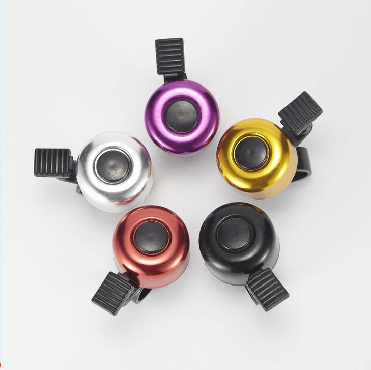 OEM Aluminum Alloy Bicycle Bell Press-down Impact Type-Durable Eco-Friendly Lightweight Rain-Resistant Loud Sound Fits