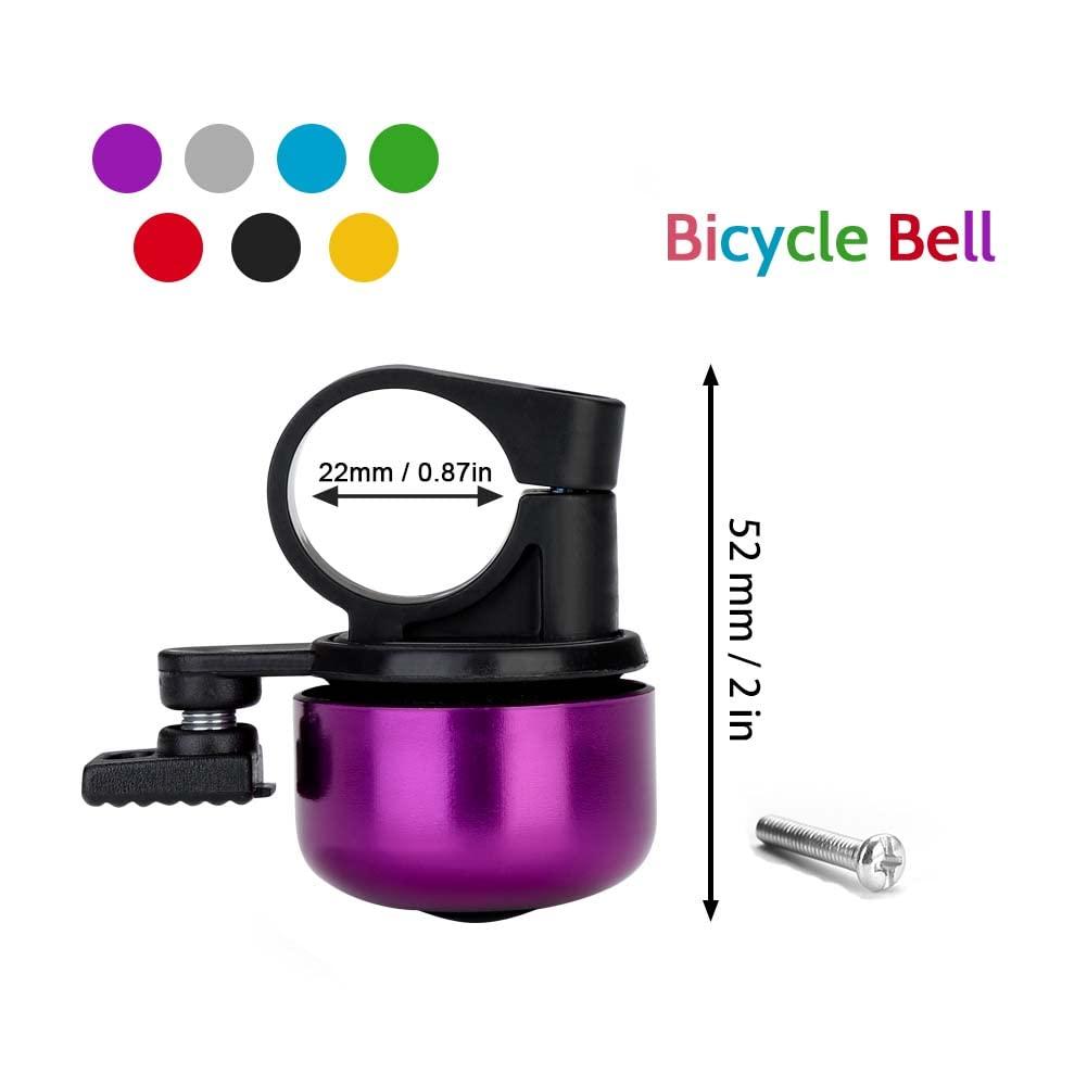 OEM Aluminum Alloy Bicycle Bell Press-down Impact Type-Durable Eco-Friendly Lightweight Rain-Resistant Loud Sound Fits