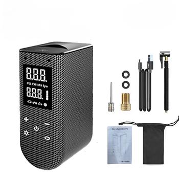 Portable Mini Electric Bicycle Air Pump 100 PSI Presta