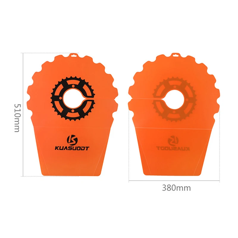 Bicycle Disc Brake Anti-Fouling Guard PVC Anti-Oil-Splash Washing Protector for Road MTB Gravel Bike Cleaning Tool