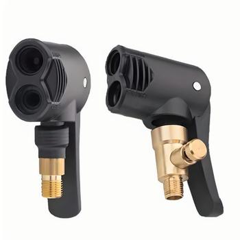 Brass Bicycle Air Pump Chuck Valve Adapter