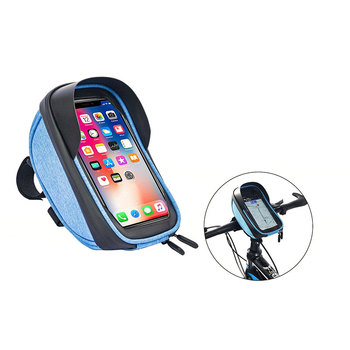 Bike Phone Front Frame Bag Cycling Mount Holder