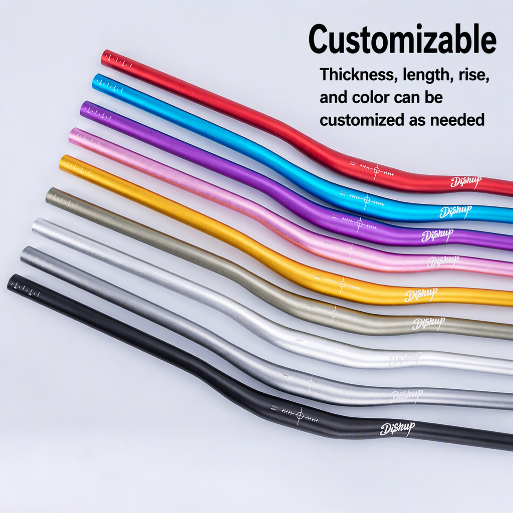6061 T6 Aluminum Alloy MTB Riser Handlebar Swallow Shape 31.8mm 780 800mm Downhill Dirt Jump Cycling CNC Mountain Bike Riser Bar