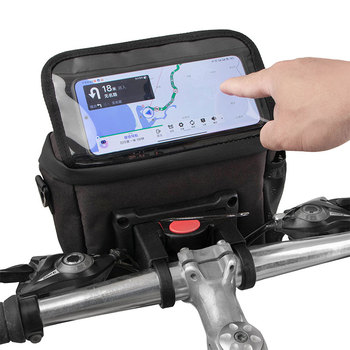 Bicycle Handlebar Bag E-Bike Scooter Front Basket Pack