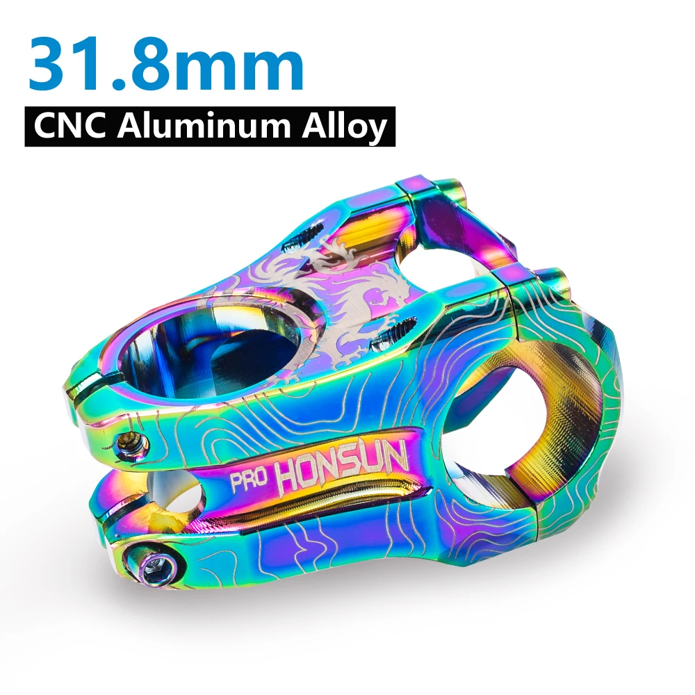 Tank Aluminum Alloy Mountain Bike Stem Ultralight High Strength 31.8mm Handlebar 28.6mm Fork 45mm DH AM XC CNC Stem