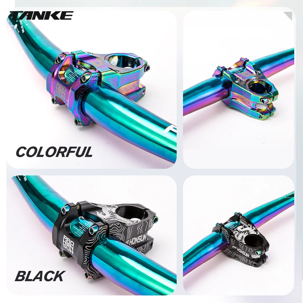 Tank Aluminum Alloy Mountain Bike Stem Ultralight High Strength 31.8mm Handlebar 28.6mm Fork 45mm DH AM XC CNC Stem