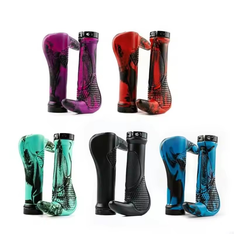 Shockproof Bike Handlebar Grips Anti-slip