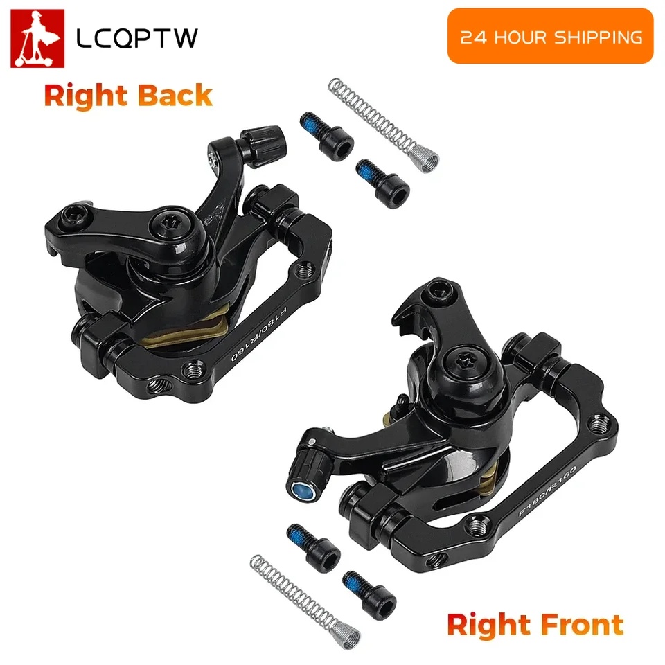 Right Mount Disc Brake Caliper F180 R160 Rotor for Kukirin G2 G4 Electric Scooter Replacement Parts E-Scooter Repair Accessories